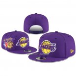 Cappellino Los Angeles Lakers 1948 9FIFTY Snapback Violet