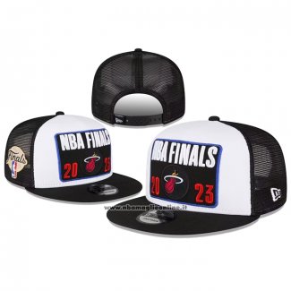 Cappellino Miami Heat 2023 NBA Finals Banco Nero