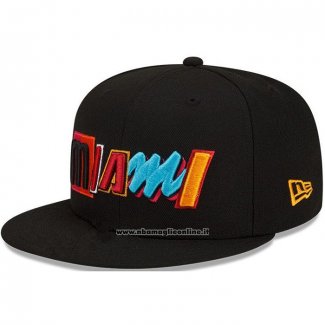 Cappellino Miami Heat Ciudad Edition 9FIFTY Nero