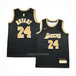 Maglia Los Angeles Lakers Kobe Bryant #24 Select Series Or Nero