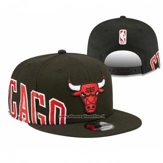 Cappellino Chicago Bulls Side Split 9FIFTY Nero