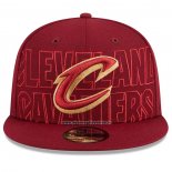 Cappellino Cleveland Cavaliers 2023 NBA Draft 9FIFTY Rosso