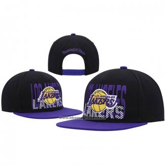 Cappellino Los Angeles Lakers Soul Cross Viola Nero