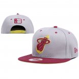 Cappellino Miami Heat Adjustable 9FIFTY Snapback Grigio