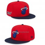 Cappellino Miami Heat New Era Rosso Blu