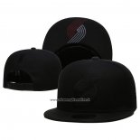 Cappellino Portland Trail Blazers Black On Black 9FIFTY Snapback Nero