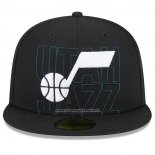 Cappellino Utah Jazz 2023 NBA Draft 59fifty Snapback Nero